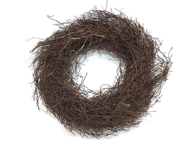 Hůlkový révový věnec Salim střapatý - 30cm
