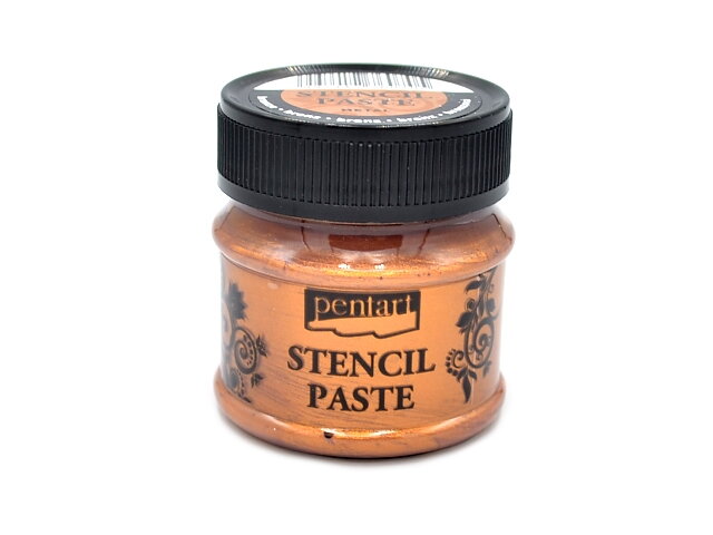 Šablonovací pasta PENTART 50ml - perleťová bronzová