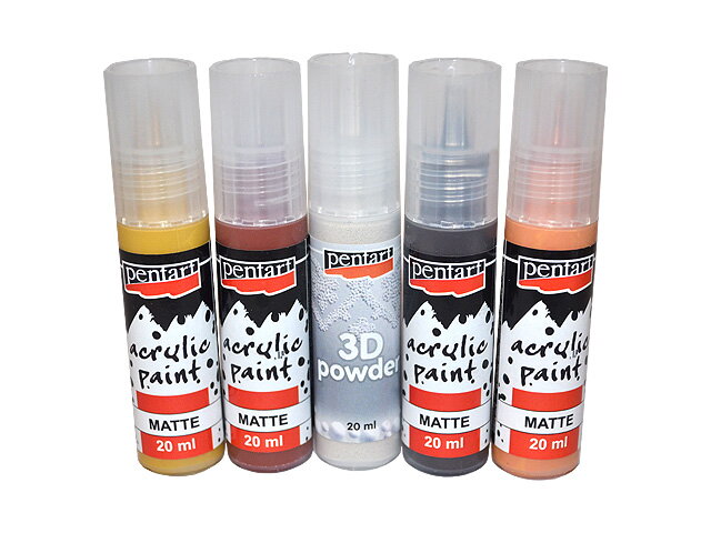 Sada barev pro vytvoření rezavého efektu 5x20ml