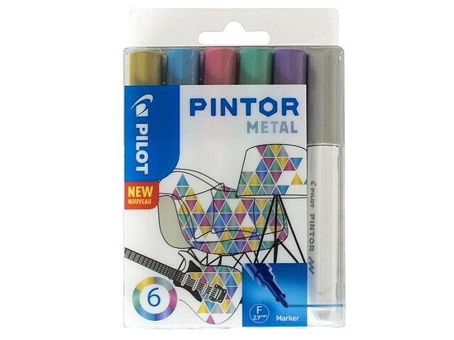 Sada popisovačů PILOT Pintor F - Metal