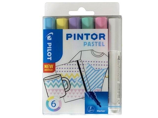 Sada popisovačů PILOT Pintor F - Pastel