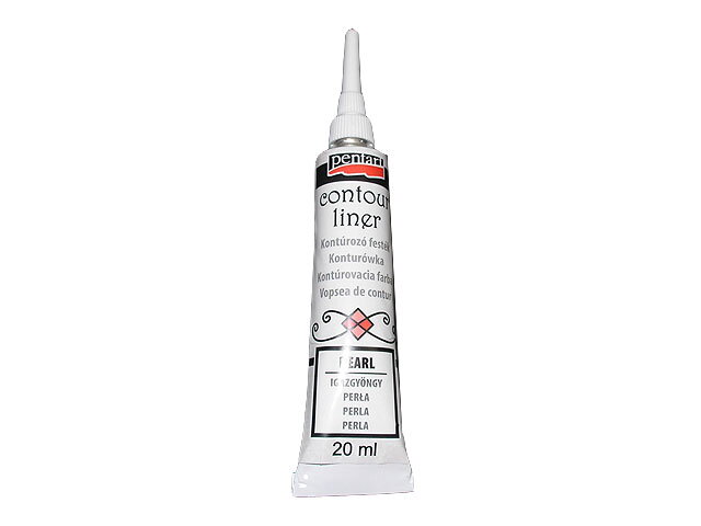 Univerzální kontura Pentart 20ml - perleť