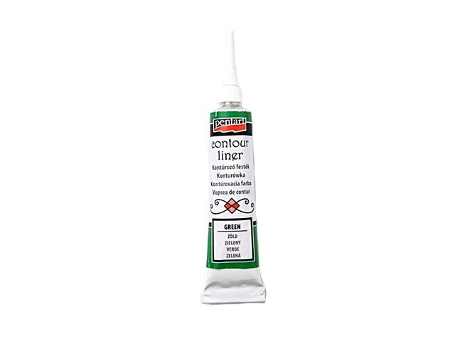Univerzální kontura Pentart 20ml - zelená