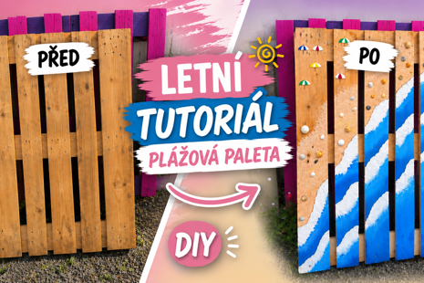 Letní plážová paleta s Fiber pastou