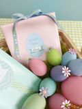 Washi pásky ARTEMIO 2ks - Happy Easter - velikonoční vajíčka