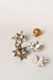 Origami sada pro výrobu vánočních hvězdiček 96ks - bronzová