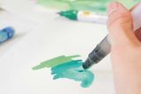 Plnicí pero na akvarel a vodové barvy - tenký hrot