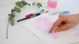 Akvarelové pero se štětcovým hrotem AQUA SOLO GOYA KREUL - tyrkysové