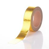 Washi lepící páska 15mm 10m - zlatá