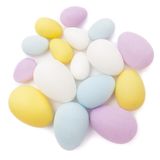 Ozdobná vajíčka s dírkou 16ks - světlé pastelové barvy