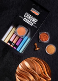Rub-on pigmentový prášek Pentart - CHROME - bronzový