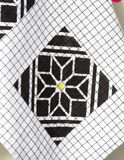 Šablona 30x30cm - Nordic čtverce - mozaika