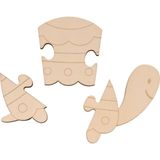 Dřevěná didaktická hračka ARTEMIO - dětské puzzle