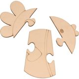 Dřevěná didaktická hračka ARTEMIO - dětské puzzle