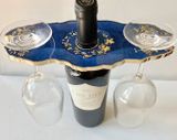 Silikonová odlévací forma polodrahokam - set na víno