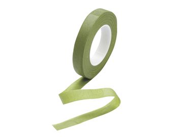 Aranžérská floristická fixační páska 13mm 27m - zelená