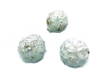 Aranžérské ořechy DINO 3ks - pastelové šedé