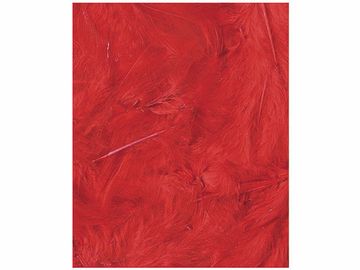 Aranžérská peříčka - 3g - červené