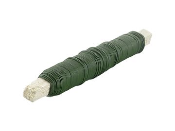 Aranžérský drát 0,65mm 100g - zelený