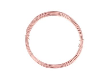 Aranžérský drát 1,5mm 11m - růžovozlatý
