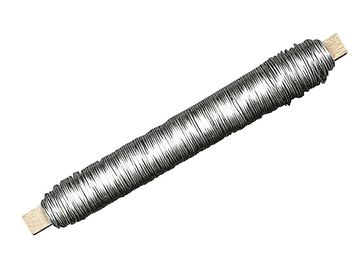 Aranžérský drát Rayher 0,65mm 100g - stříbrný