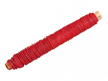 Aranžérský papírový drát 0,55mm - červený