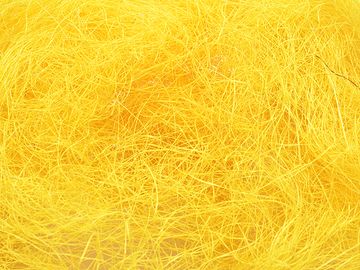 Aranžérský sisal - svazek 20g - světlý žlutý