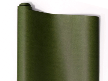 Balící papír 50cm 4m - matný zelený