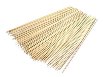 Bambusové paličky špejle 200ks 25cm - s hrotem