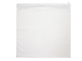 Bavlněný povlak na polštář se zipem 40x40cm - bílý