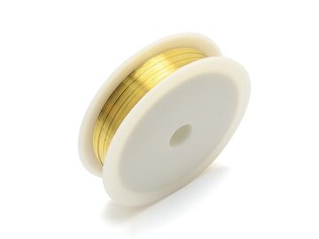 Bižuterní drát 0,3mm 20m - zlatý