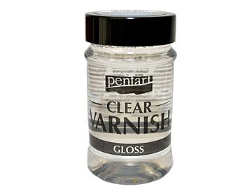 CLEAR VARNISH - průhledný lak PENTART 100ml - lesklý