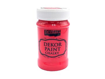 Dekor Paint Chalky - křídová vintage barva 100ml - červená
