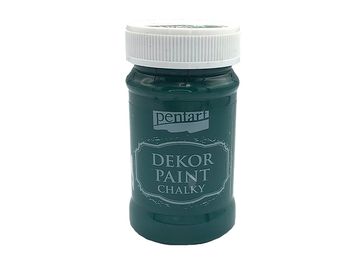 Dekor Paint Chalky - křídová vintage barva 100ml - jedlově zelená