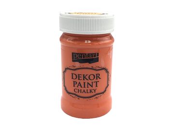 Dekor Paint Chalky - křídová vintage barva 100ml - oranžová