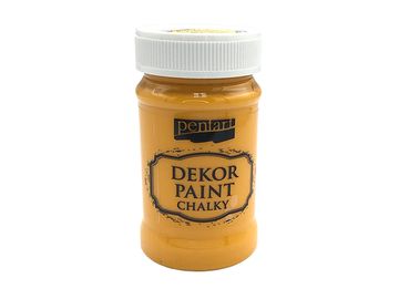Dekor Paint Chalky - křídová vintage barva 100ml - sluneční žlutá