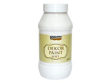 Dekor Paint Soft - křídová vintage barva 1000ml - bílá