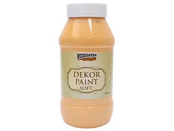 Dekor Paint Soft - křídová vintage barva 1000ml - mandarinka