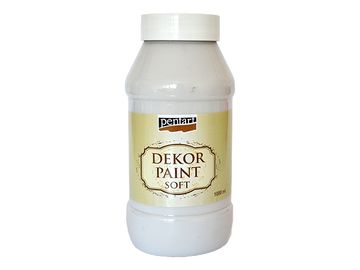 Dekor Paint Soft - křídová vintage barva 1000ml - přírodní bílá