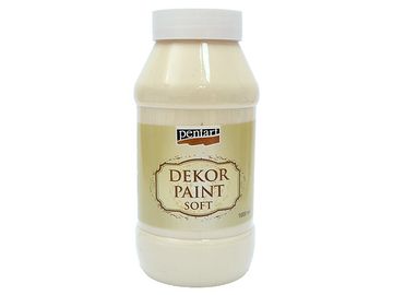 Dekor Paint Soft - křídová vintage barva 1000ml - slonovina