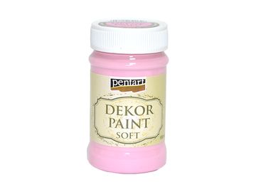 Dekor Paint - křídová vintage barva 100ml - baby růžová