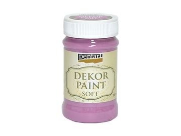 Dekor Paint - křídová vintage barva 100ml - ostružinová