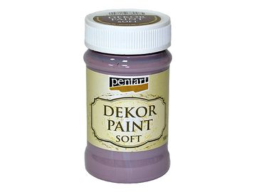 Dekor Paint - křídová vintage barva 100ml - country fialová