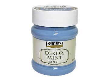Dekor Paint - křídová vintage barva 230ml - džínově modrá