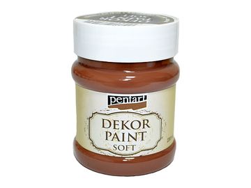 Dekor Paint - křídová vintage barva 230ml - hnědá