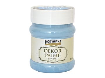 Dekor Paint - křídová vintage barva 230ml - lněná modrá