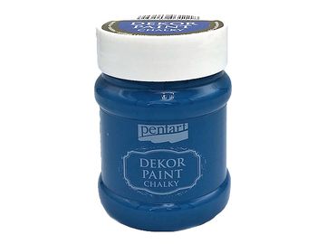 Dekor Paint - křídová vintage barva 230ml - ocelově modrá