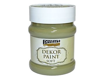 Dekor Paint - křídová vintage barva 230ml - oliva