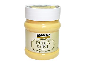 Dekor Paint - křídová vintage barva 230ml - skořepinově žlutá