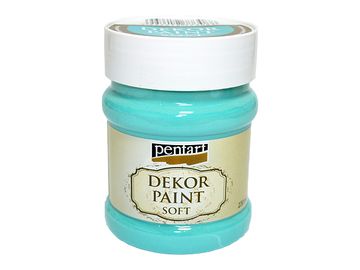 Dekor Paint - křídová vintage barva 230ml - tyrkysově modrá